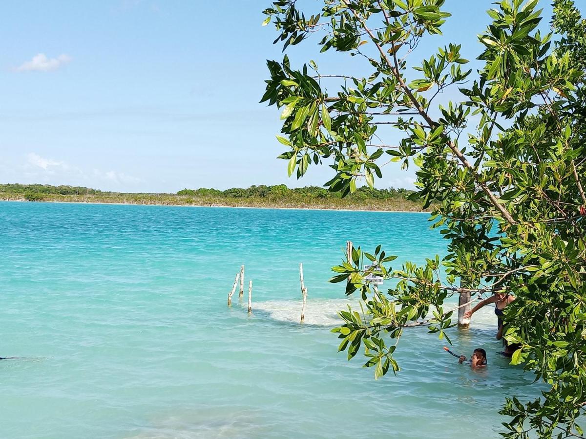 Mi Cuartito En Bacalar Apartamento Exterior foto